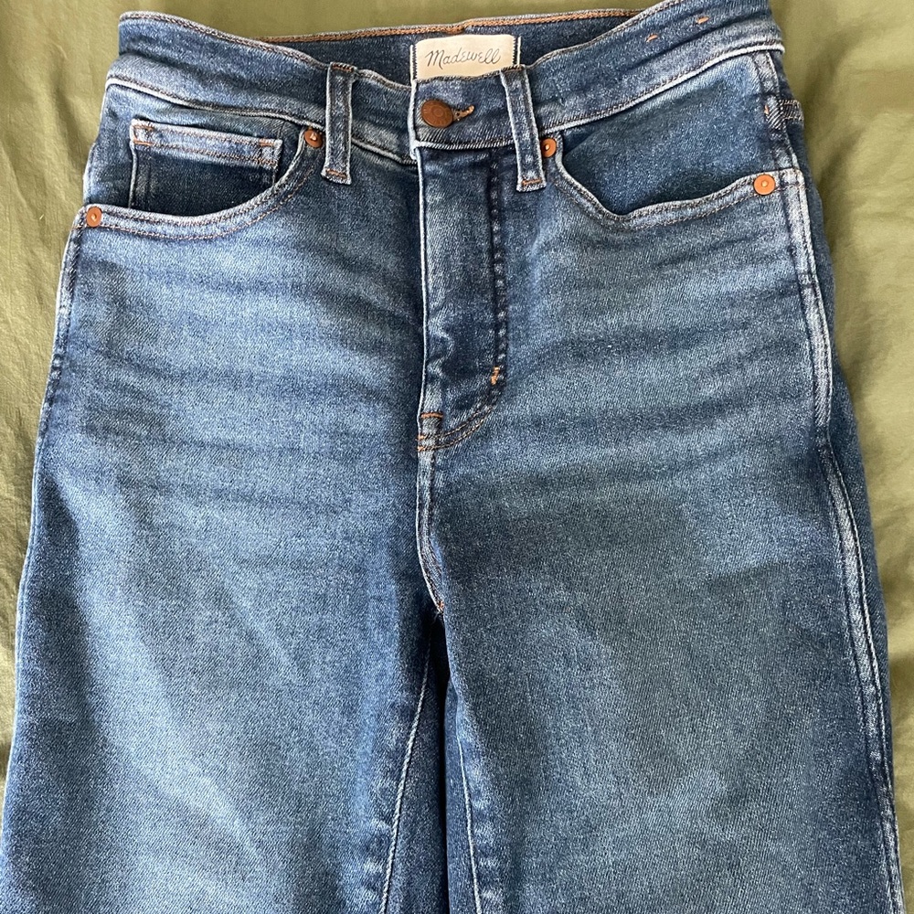 Madewell stovepipe jeans size 25